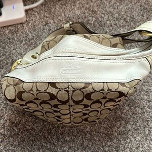 Coach logo purse; medium size